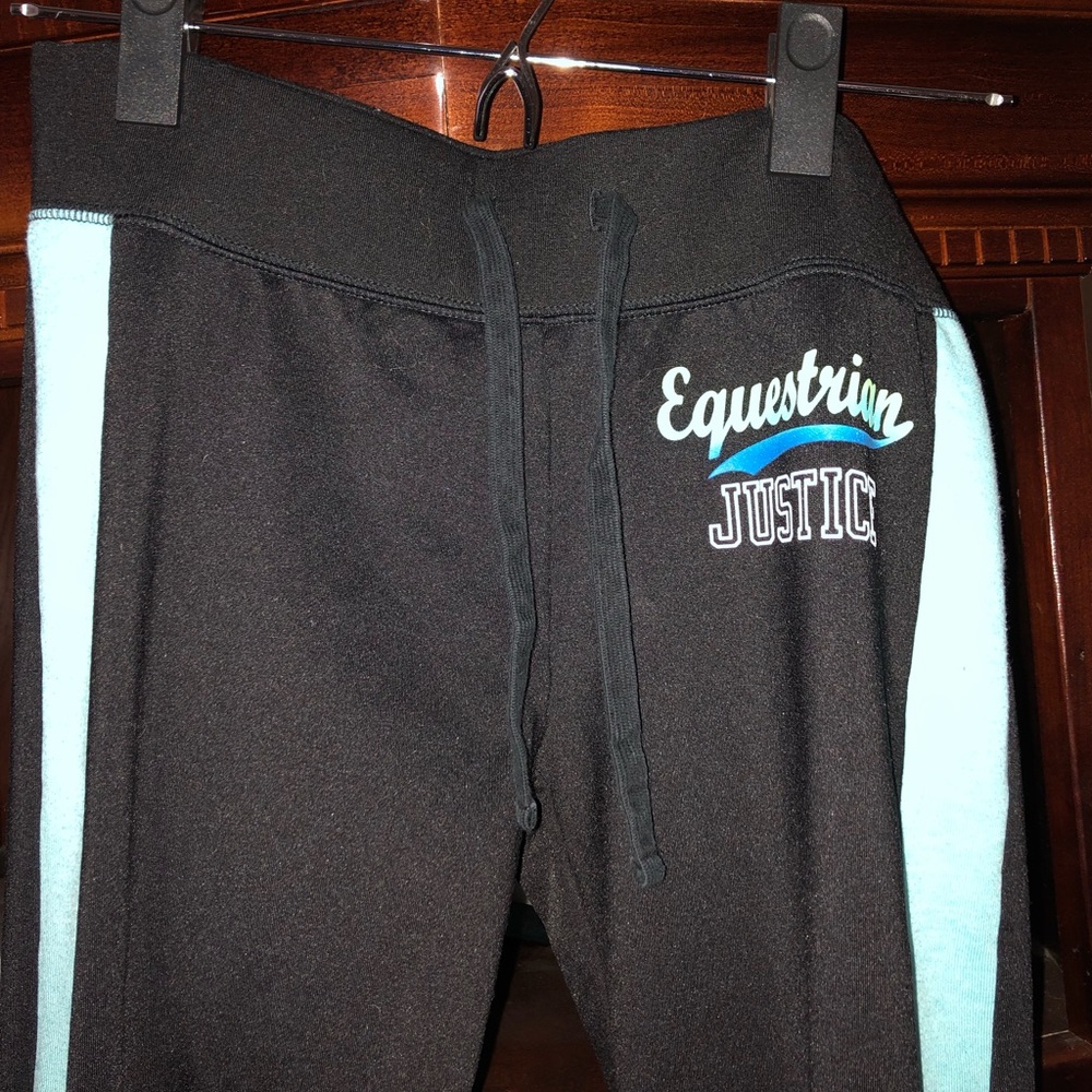 🔴Justice Equestrian Horse Joggers size 16 Girls